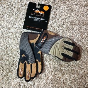 NWT Sitka Shooter Glove, Men’s Medium, Color: Dirt (Brown, Tan, Gray, Black)